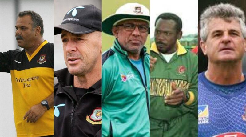 5 Best Bangladesh cricket team coach